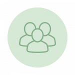 Feldenkrais Gruppenstunde Icon mit Usern